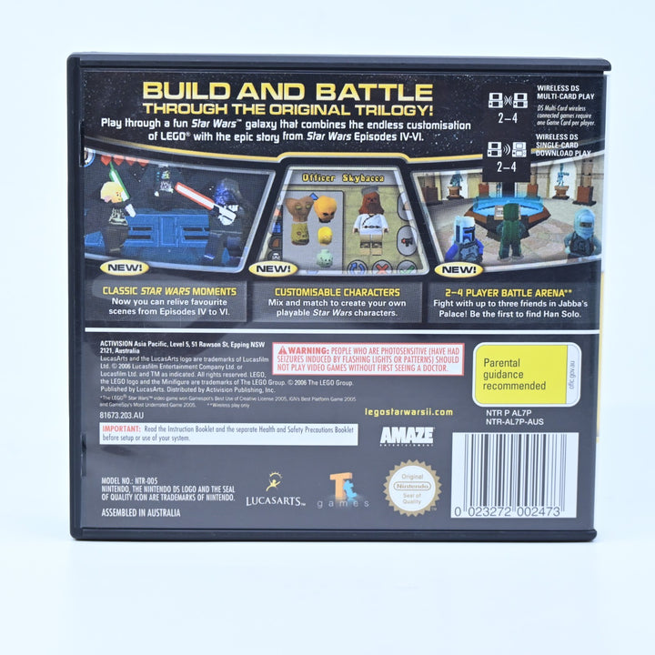 Lego Star Wars II: The Original Trilogy - Nintendo DS Game - PAL - FREE POST!