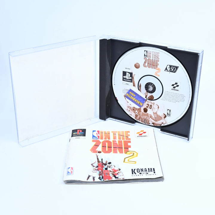 NBA: In the Zone 2 - Sony Playstation 1 / PS1 Game + Manual - PAL - MINT DISC!