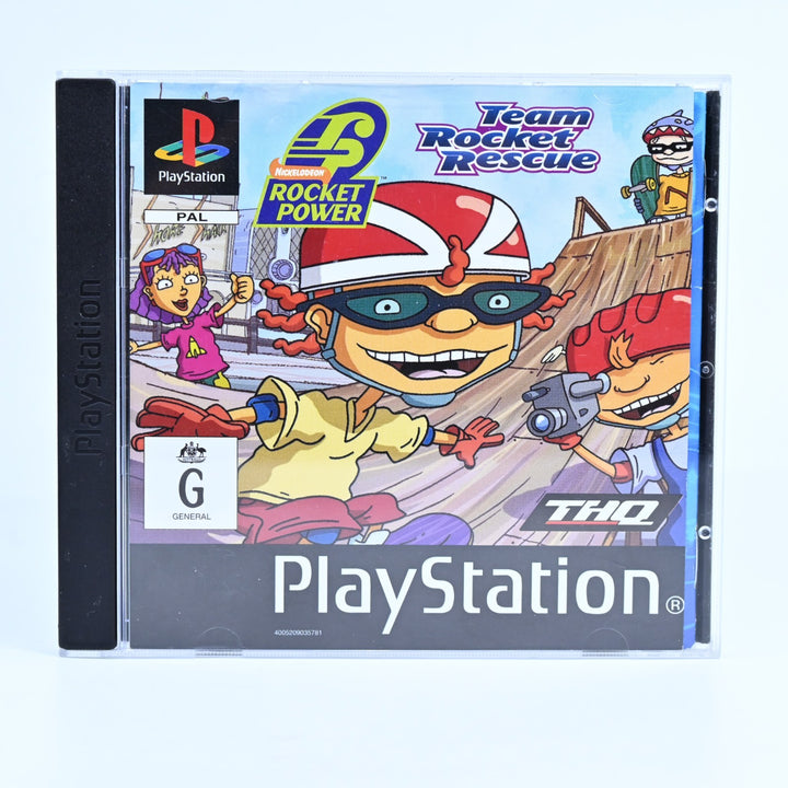 Rocket Power: Team Rocket Rescue - Sony Playstation 1 / PS1 Game + Manual - PAL