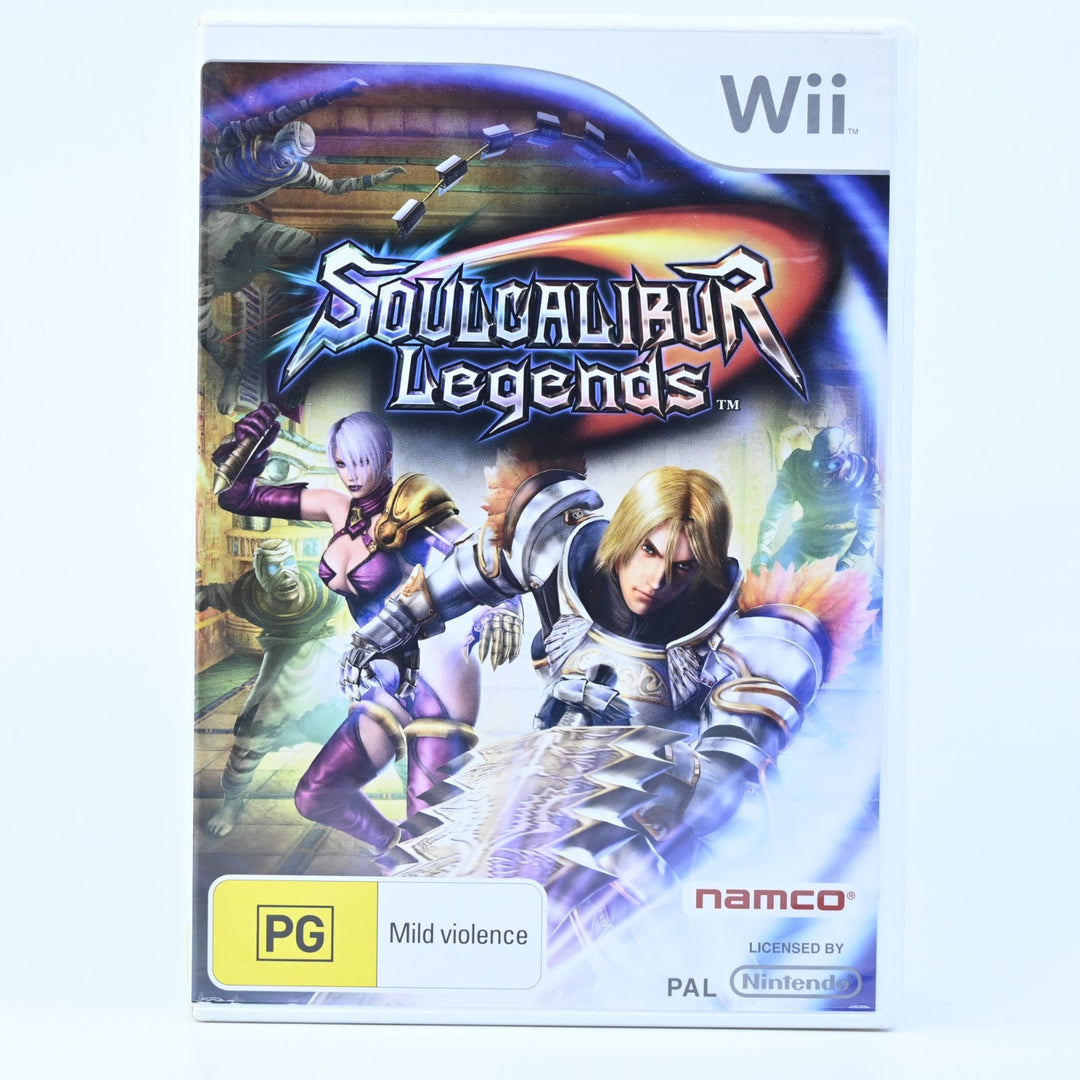 SoulCalibur Legends - Nintendo Wii Game + Manual - Soul Calibur