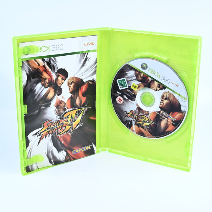Street Fighter IV - Xbox 360 Game + Manual - PAL - NEAR MINT DISC!