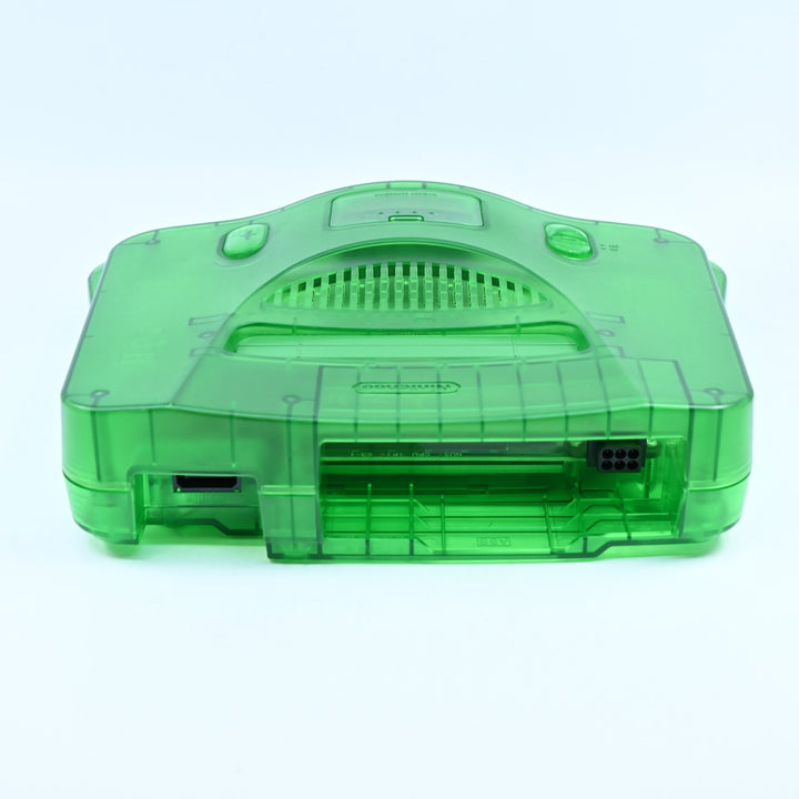 LIKE NEW! Jungle Green - N64 / Nintendo 64 Console - PAL - FREE POST!
