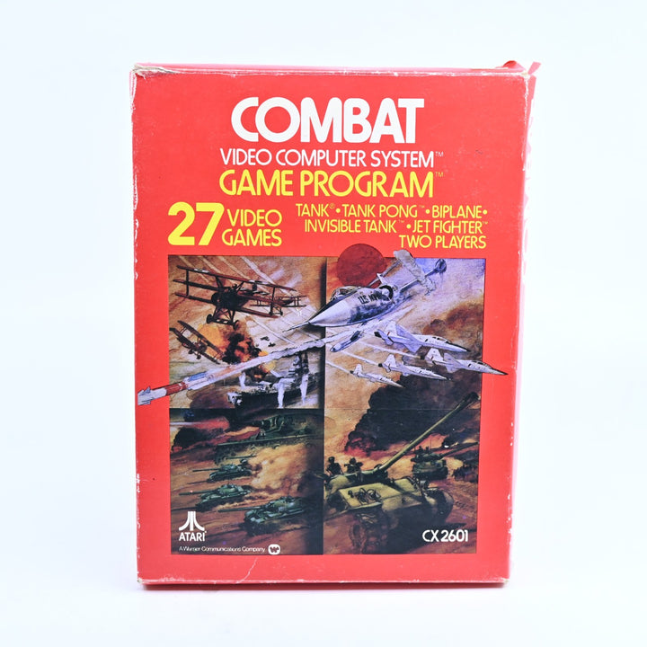 Combat - Atari 2600 Boxed Game + Manual - PAL - FREE POST!