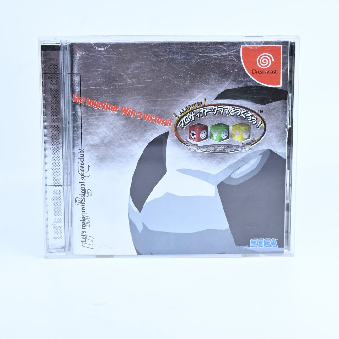 Let's Make J. League Professional Soccer Club - Sega Dreamcast Game - NTSC-J