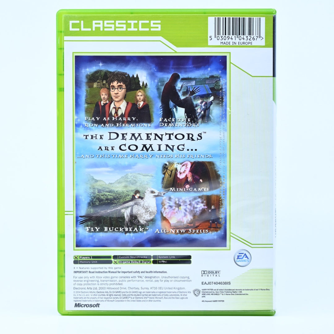 Harry Potter and the Prisoner of Azkaban - Original Xbox Game - PAL - MINT DISC!