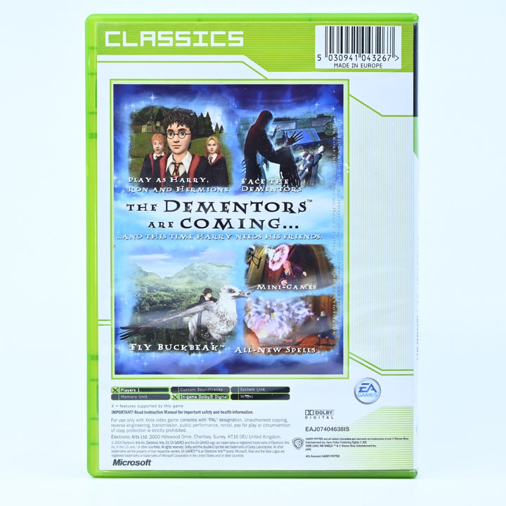 Harry Potter and the Prisoner of Azkaban - Original Xbox Game - PAL - MINT DISC!