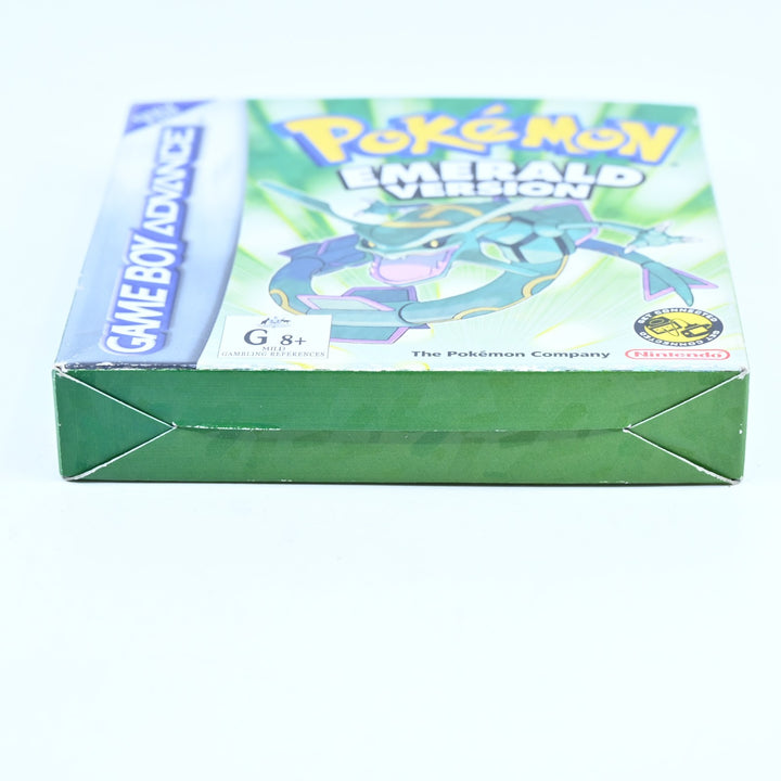 Pokemon Emerald Version - GBA Boxed Game - PAL - FREE POST! ORIGINAL BAGGIE!