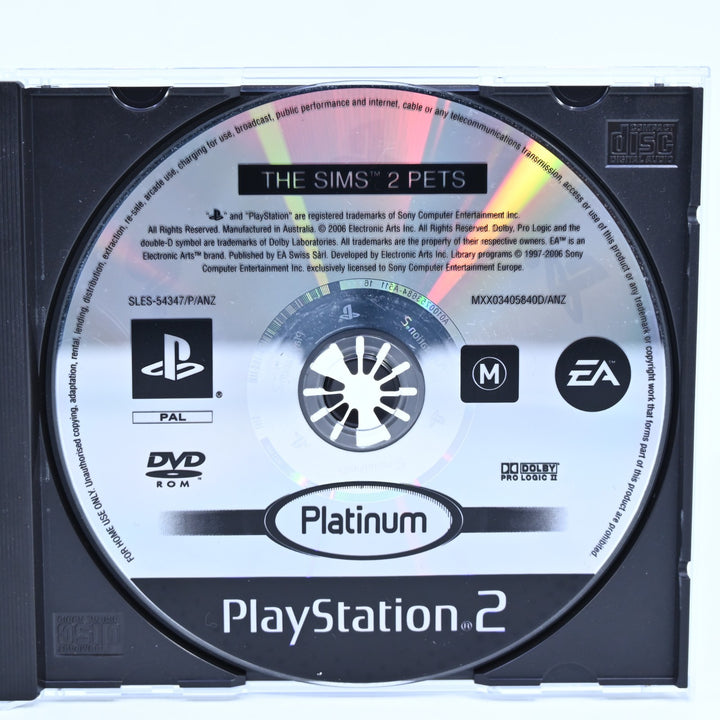 The Sims 2: Pets - Sony Playstation 2 / PS2 Game - Disc Only - PAL - MINT DISC!