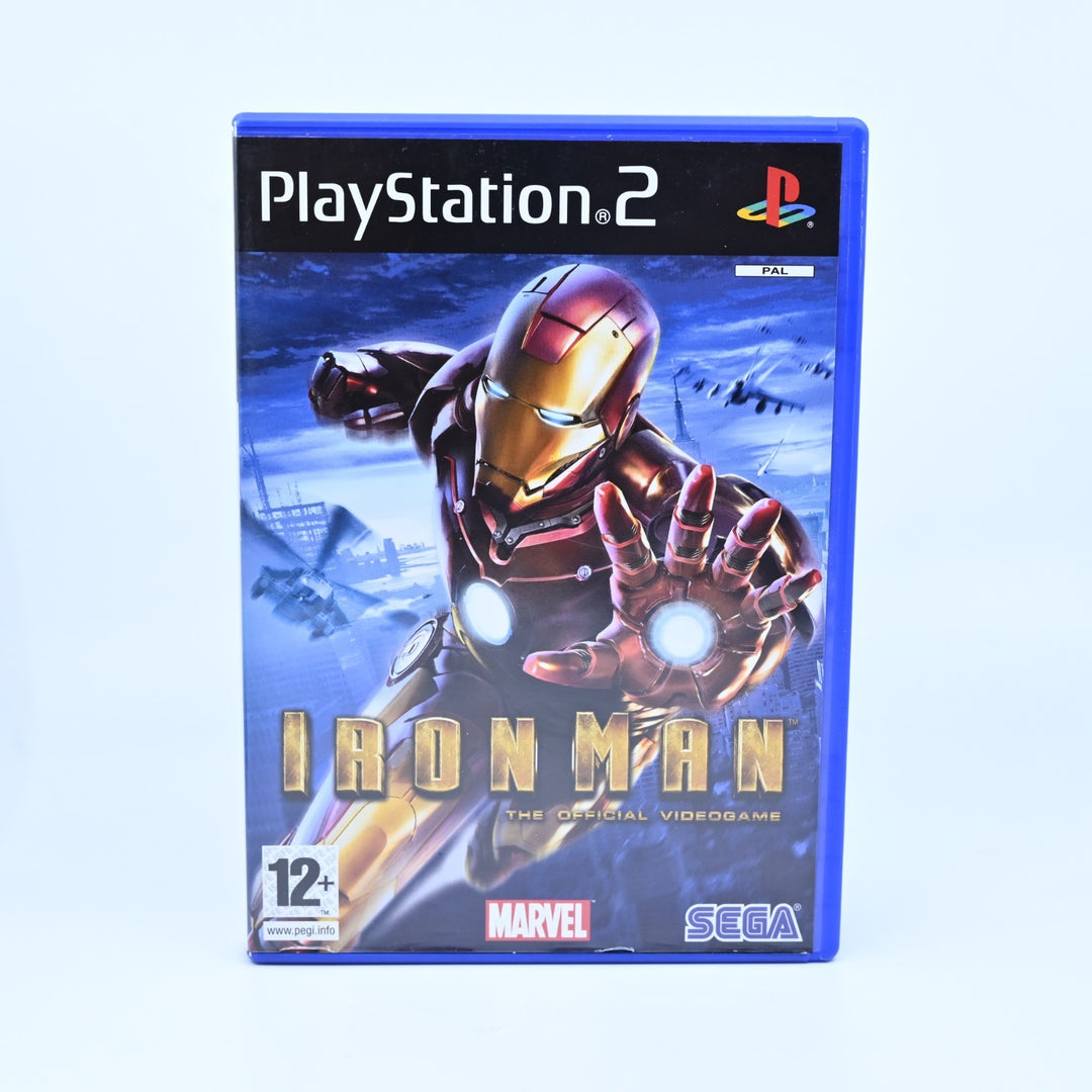 Iron Man - Sony Playstation 2 / PS2 Game + Manual - PAL - MINT DISC!