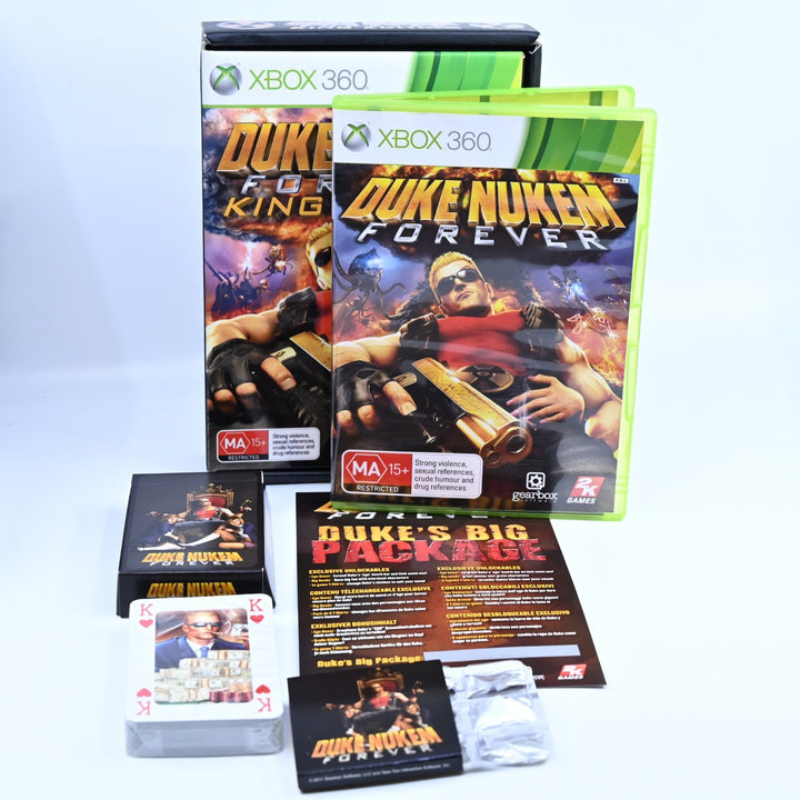 Duke Nukem Forever King Edition 805/2500 - Xbox 360 Game + Manual - PAL