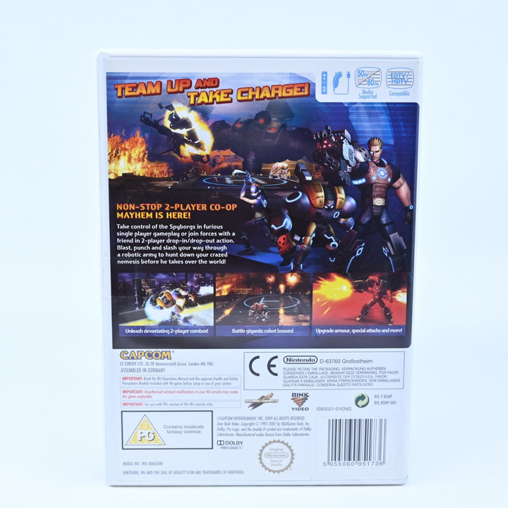 Spyborgs - Nintendo Wii Game + Manual - PAL - MINT DISC!