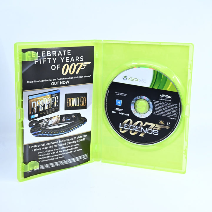 007 Legends - Xbox 360 Game + Manual - PAL - MINT DISC!
