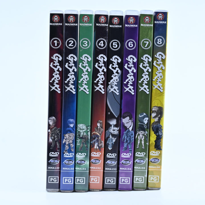 Gasaraki - Volumes 1 to 8 Complete - Region  2/4 - Anime DVDs