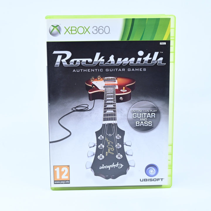 Rocksmith - Xbox 360 Game + Manual - PAL - MINT DISC!