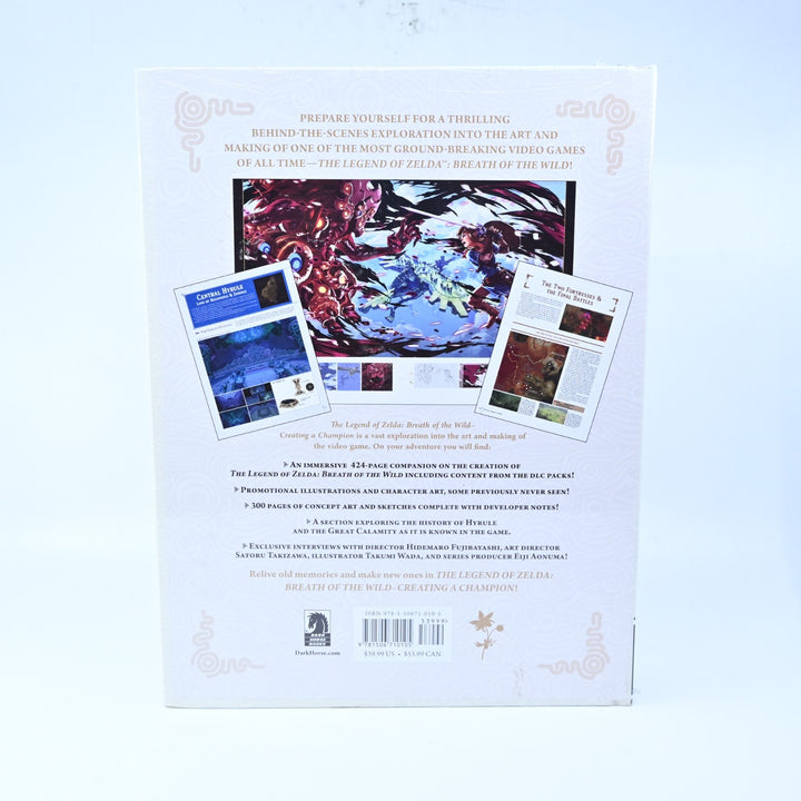 SEALED! The Legend of Zelda: Breath of the Wild - Creating a Champion - Artbook