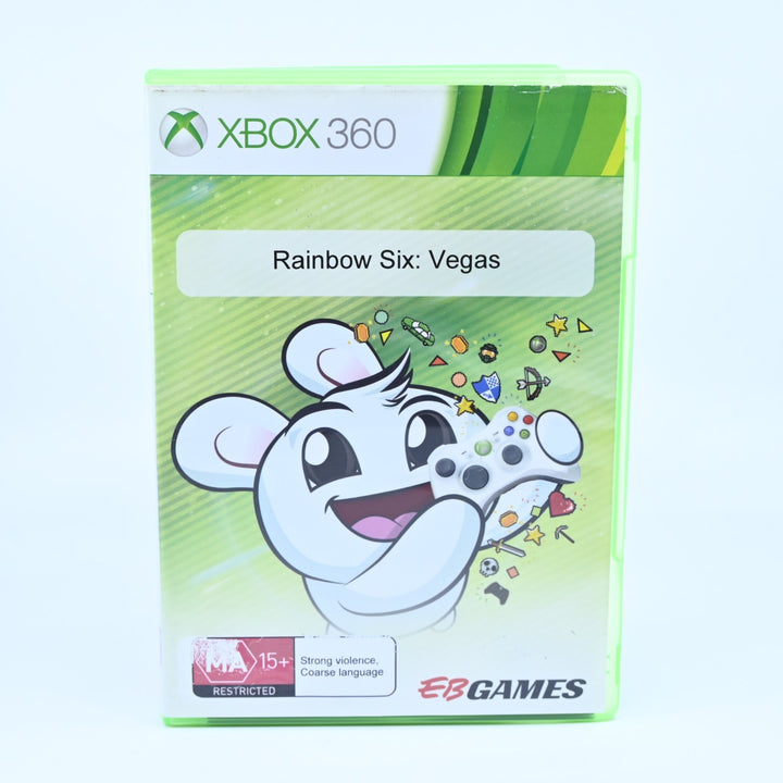 Rainbow Six Vegas - Xbox 360 Game - Manual & Disc Only - PAL - MINT DISC!