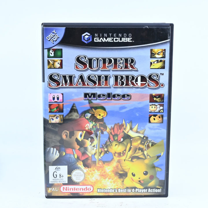 Super Smash Bros. Melee - Nintendo Gamecube Game - No Manual  READ DESCRIPTION!