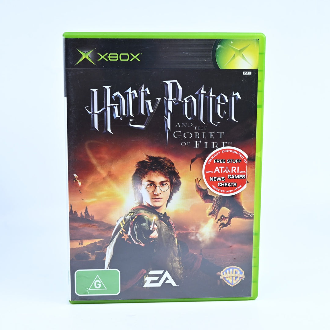 Harry Potter and the Goblet of Fire - Original Xbox Game - No Manual - MINT DISC