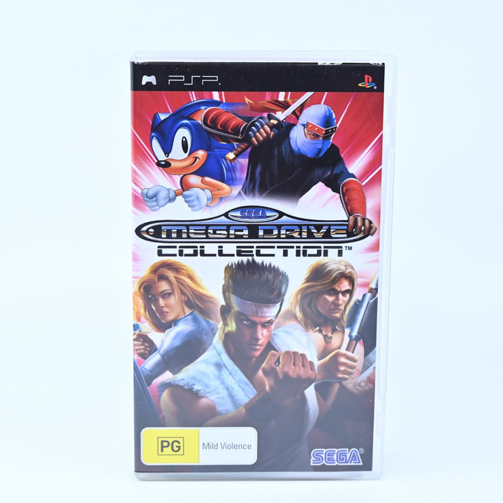Sega Mega Drive Collection - Sony PSP Game + Manual - FREE POST!