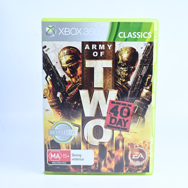 Army of Two: The 40th Day - Xbox 360 Game + Manual - PAL - FREE POST!