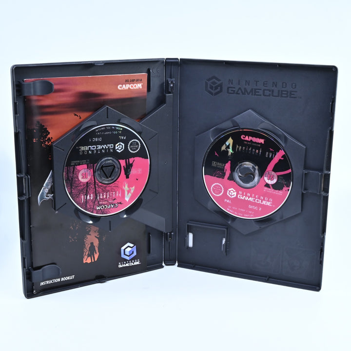 Resident Evil 4 - Nintendo Gamecube Game + Manual - PAL - FREE POST!