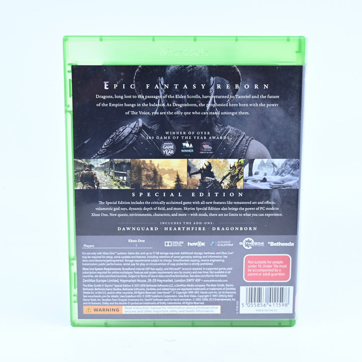 The Elder Scrolls V: Skyrim Special Edition - Xbox One Game - PAL - FREE POST!