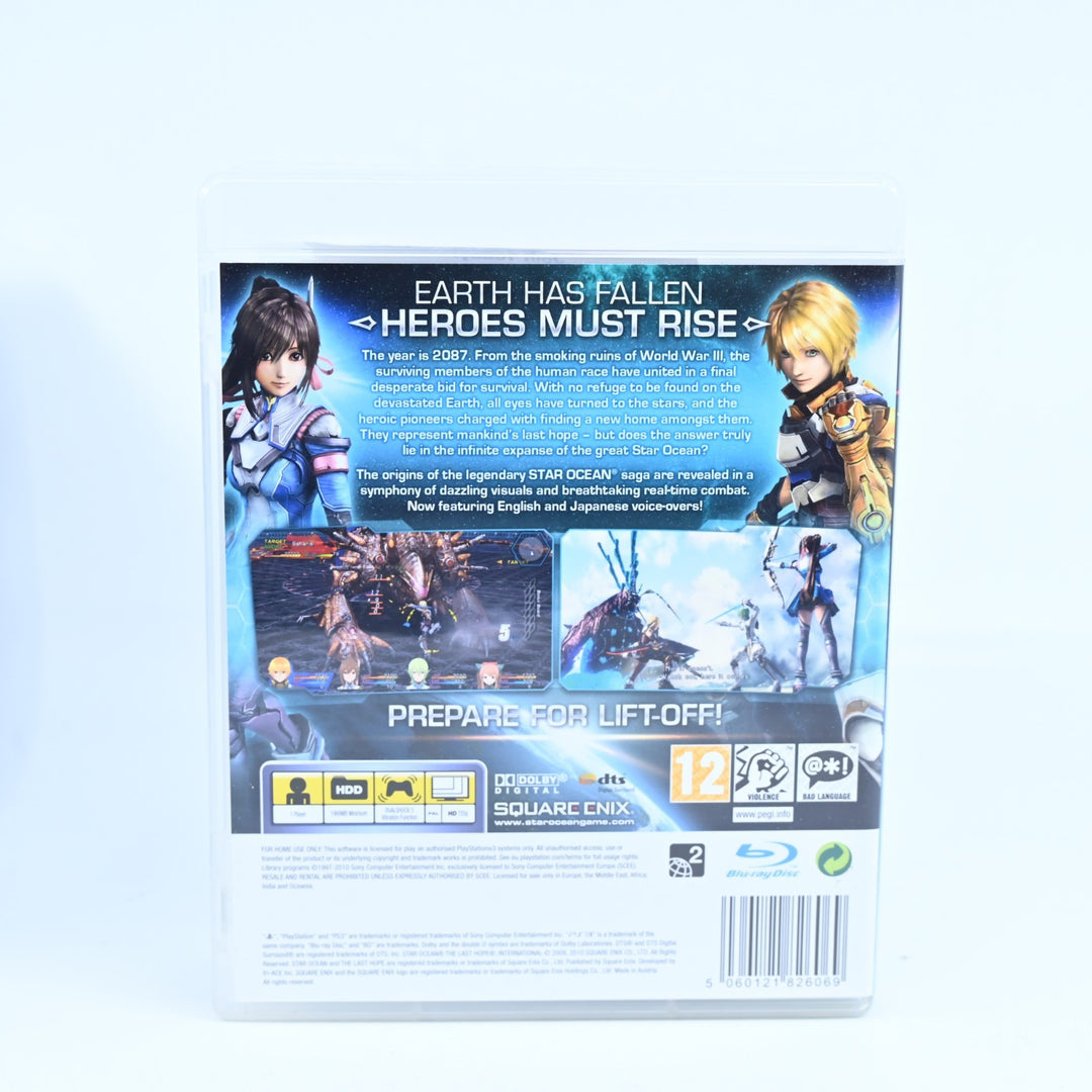 Star Ocean: The Last Hope International - Sony Playstation 3 / PS3 Game + Manual