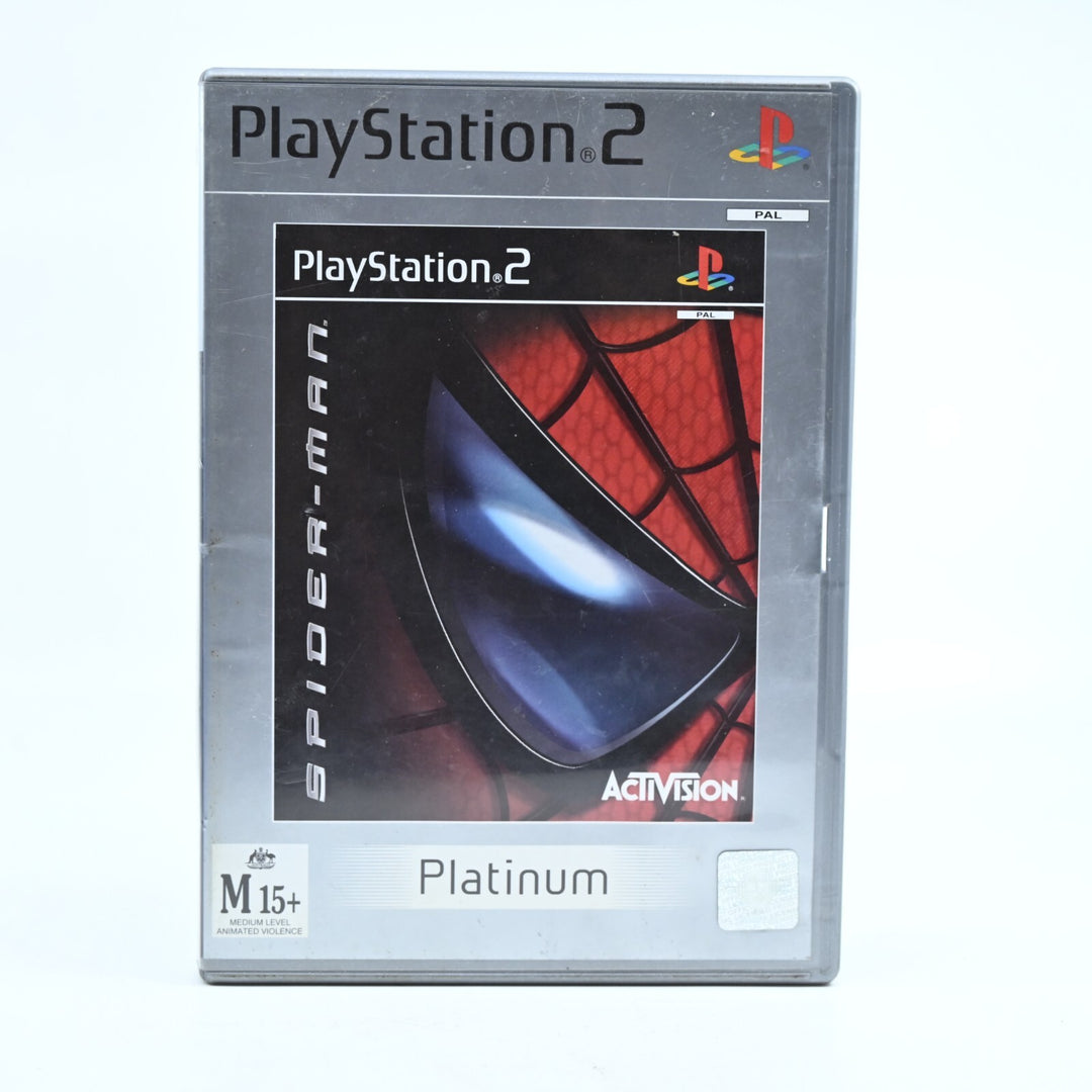 Spider-Man Spiderman - No Manual - Sony PS2 Game - NEAR MINT DISC!