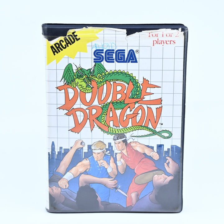 Double Dragon - Sega Master System Game + Manual - PAL - FREE POST!