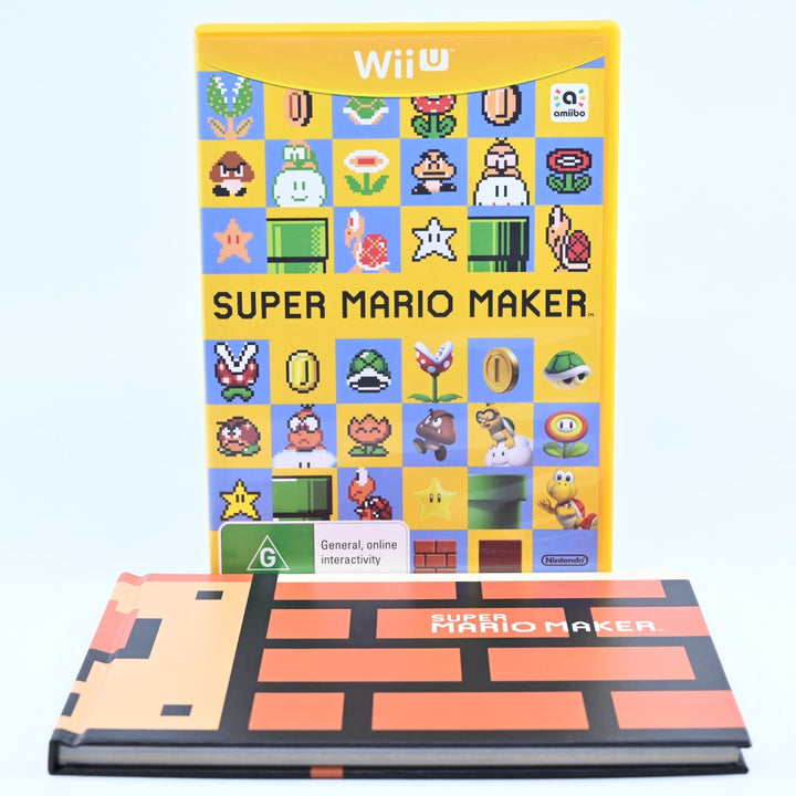 Super Mario Maker with Artbook - Nintendo Wii U Game - PAL - FREE POST!