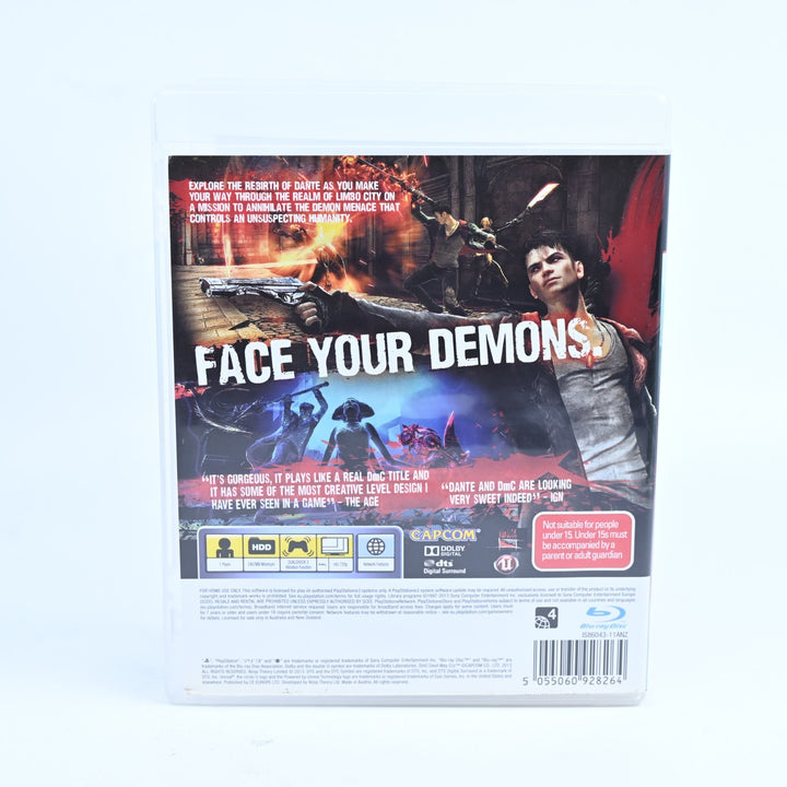 DmC: Devil May Cry - Sony Playstation 3 / PS3 Game - No Manual - FREE POST!