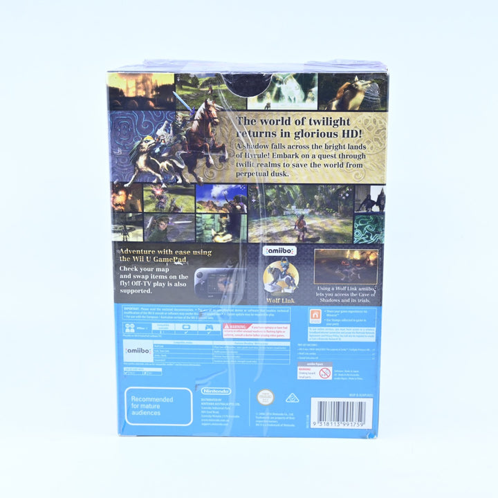 The Legend of Zelda: Twilight Princess + Wolf Link Amiibo - Nintendo Wii U Game