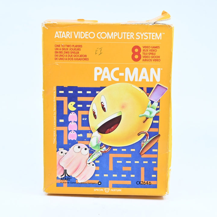Pac-Man - Atari 2600 Boxed Game - No Manual - PAL - FREE POST!