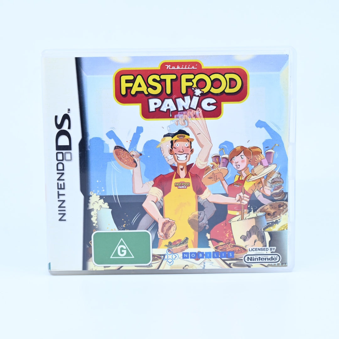 Fast Food Panic - Nintendo DS Game - PAL - No Manual - FREE POST!