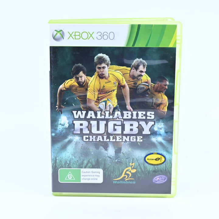 Wallabies Rugby Challenge - Xbox 360 Game + Manual - PAL - MINT DISC!