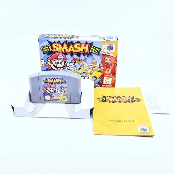 Super Smash Bros. - N64 / Nintendo 64 Boxed Game - PAL - FREE POST!