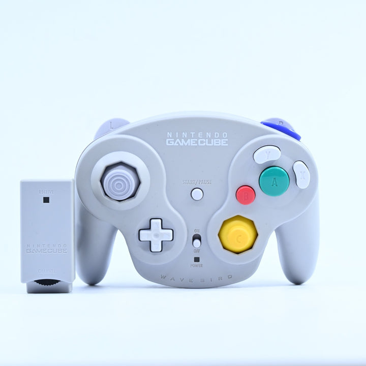 Wavebird Wireless Controller + Receiver - Nintendo Gamecube Accessory - PAL