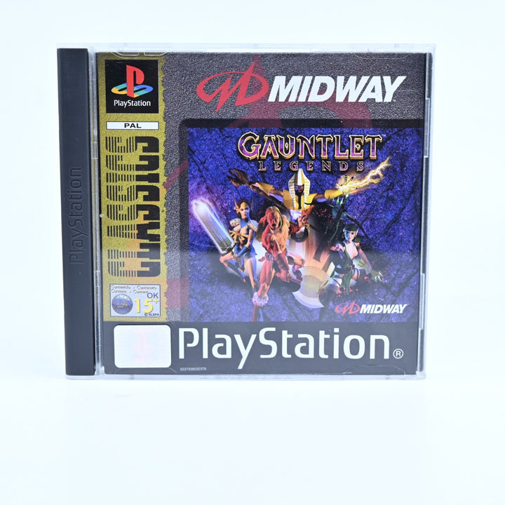 Gauntlet Legends - Sony Playstation 1 / PS1 Game + Manual - PAL - MINT DISC!