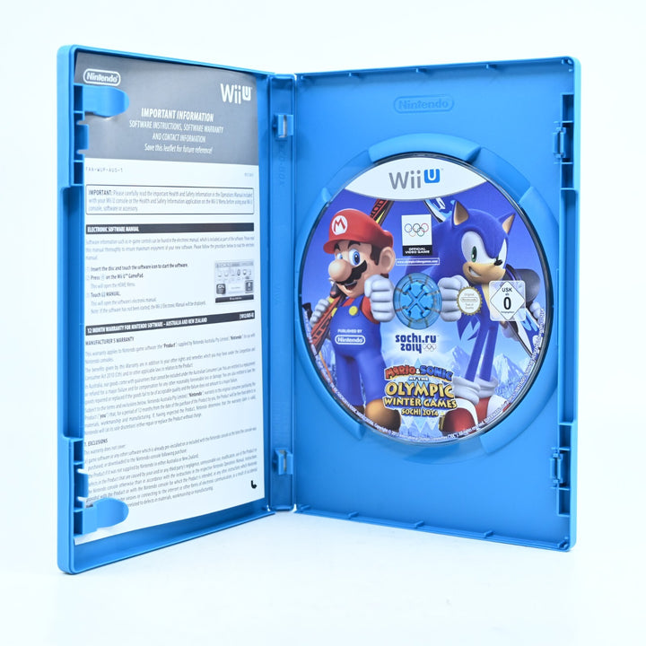 Mario & Sonic at the Olympic Winter Games Sochi 2014 - Nintendo Wii U Game - PAL