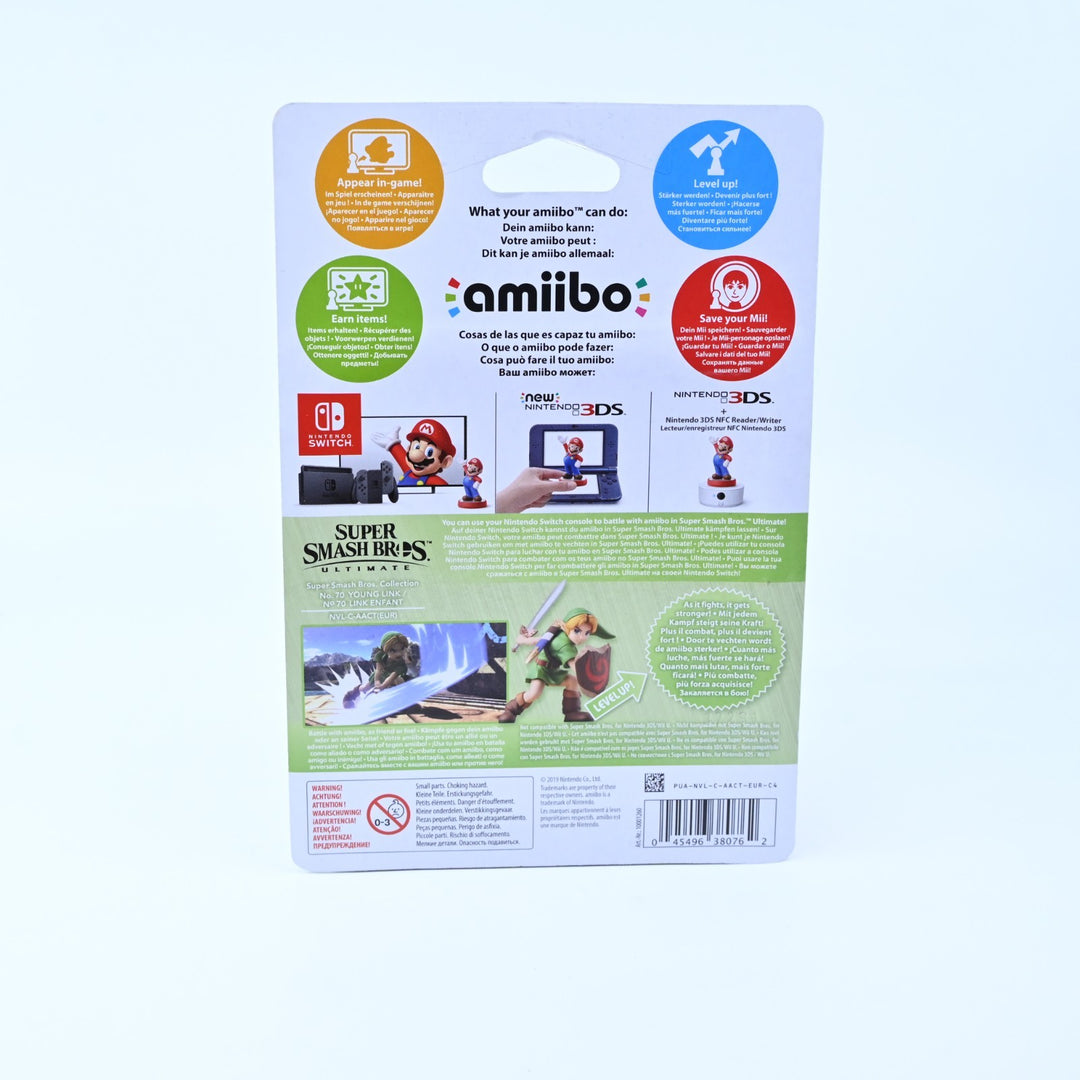 SEALED! Young Link Amiibo - Super Smash Bros. Collection No.70 - Nintendo