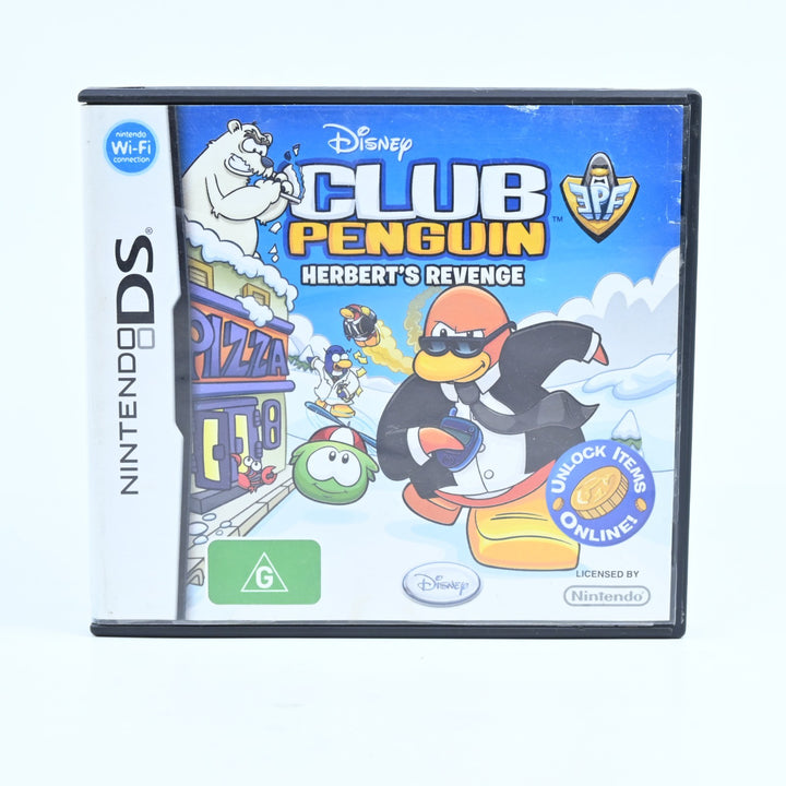 Club Penguin: Herbert's Revenge  - Nintendo DS Game - PAL -  Manual - FREE POST!