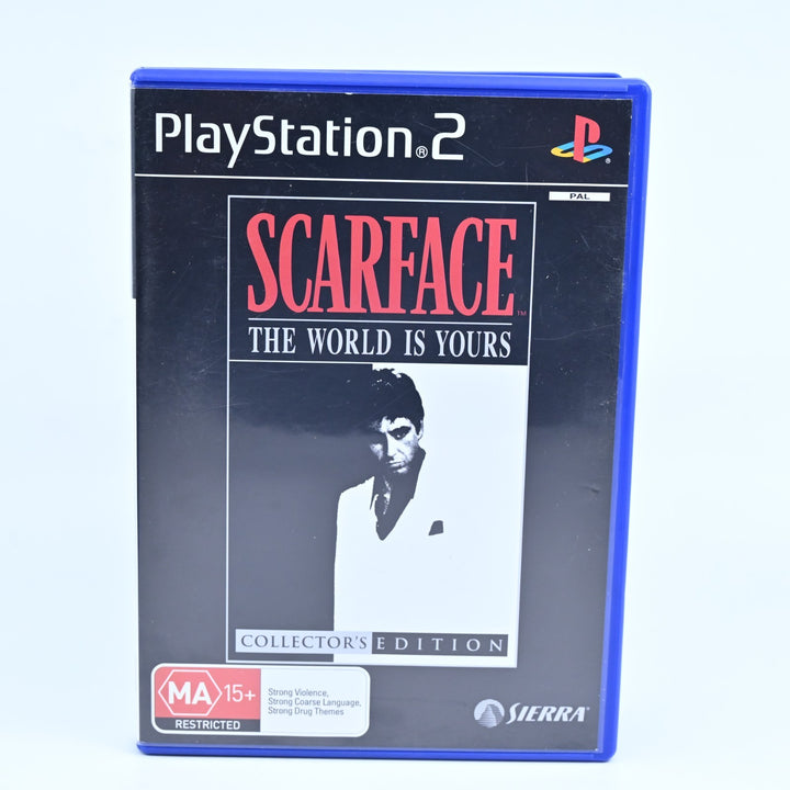 Scarface: The World Is Yours Collectors Edition - PS2 Game + Manual, Map & Bonus