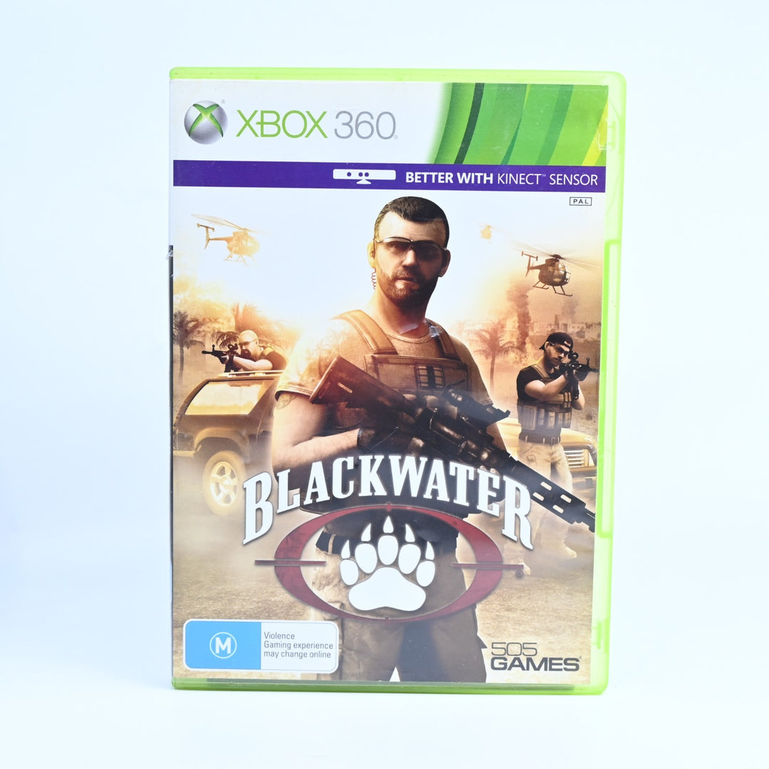 Blackwater - Xbox 360 Game + Manual - PAL - MINT DISC!