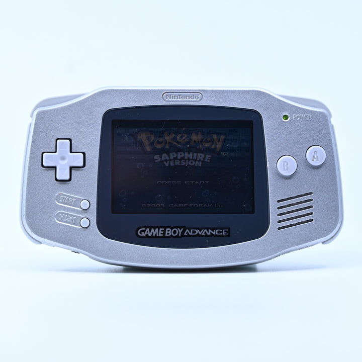 AGB-001 Silver - Nintendo Gameboy Advance Console - FREE POST!
