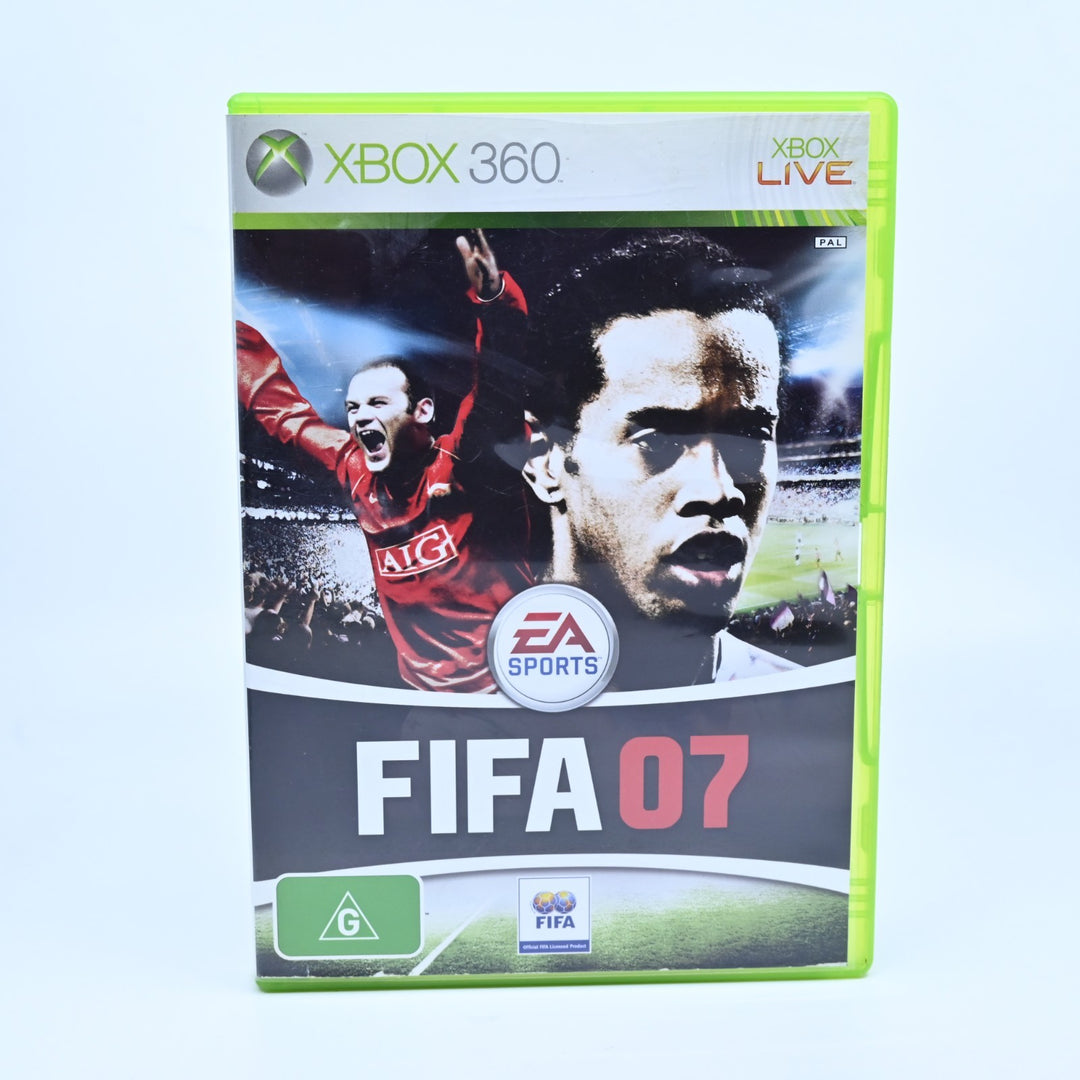 FIFA 07 - Xbox 360 Game + Manual - PAL - MINT DISC!