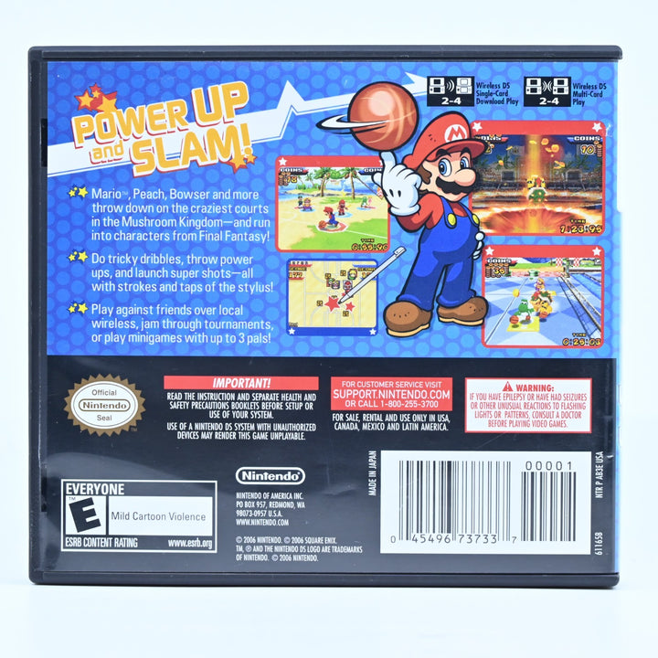 Mario Hoops 3 on 3 - Nintendo DS Game - PAL - FREE POST!