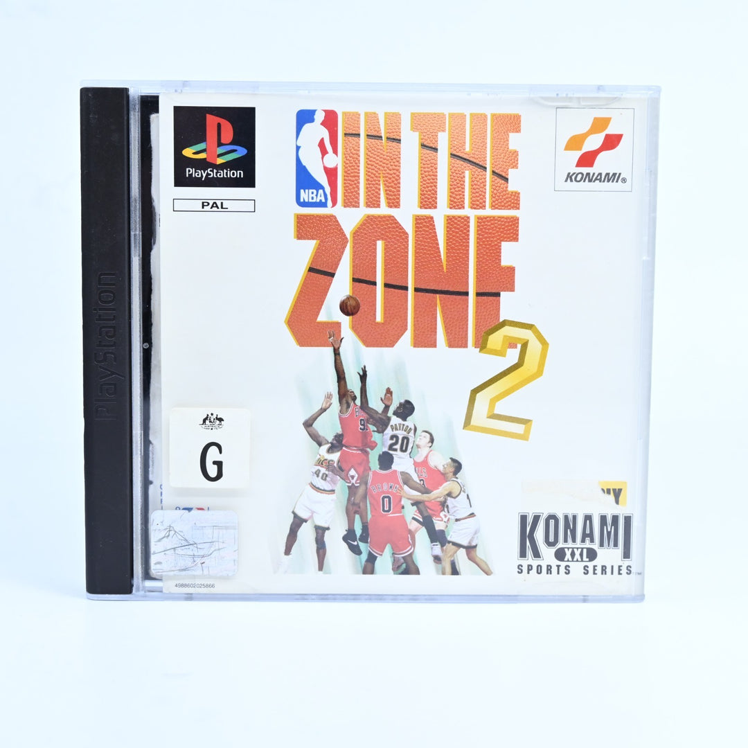 NBA: In the Zone 2 - Sony Playstation 1 / PS1 Game + Manual - PAL - MINT DISC!