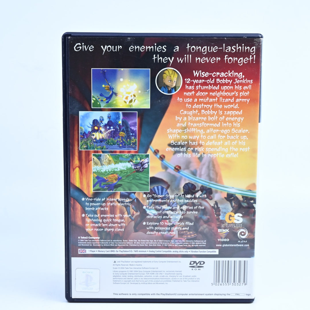 Scaler - Sony Playstation 2 / PS2 Game + Manual - PAL - MINT DISC!