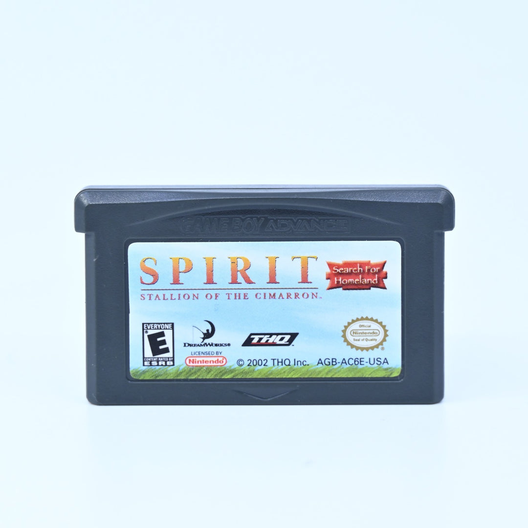 Spirit: Stallion of the Cimarron - Search For Homeland -  GBA Game - Region Free