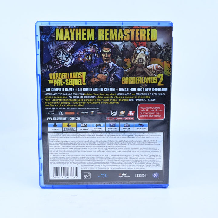 Borderlands: The Handsome Collection - Sony Playstation 4 / PS4 Game
